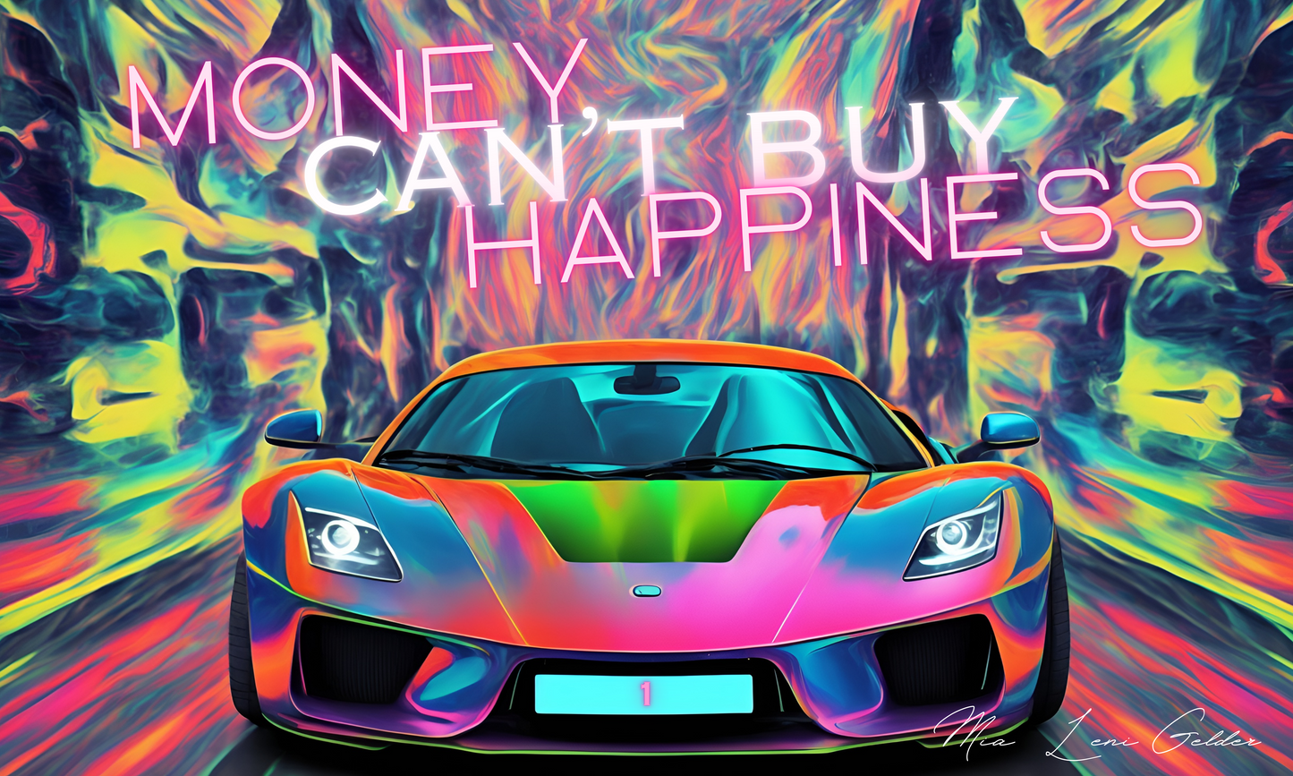 MONEY CAN'T BUY HAPPINESS